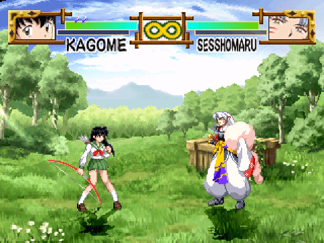 🕹️ Play Retro Games Online: InuYasha: A Feudal Fairy Tale (PS1)